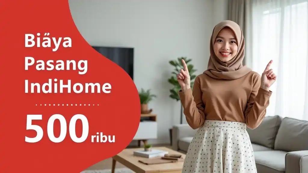 Biaya Pasang Indihome 500 Ribu