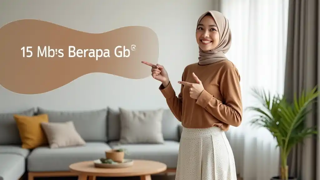 15 Mbps Berapa Gb 1