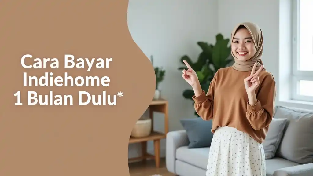 Cara Bayar Indihome 1 Bulan Dulu