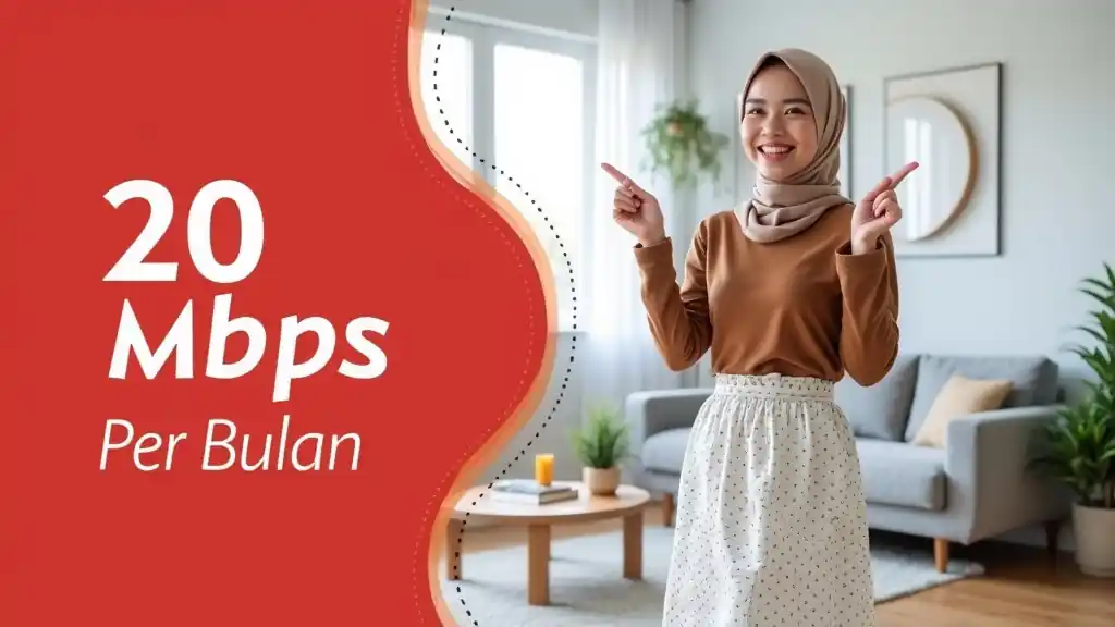 Harga Indihome 20 Mbps Per Bulan