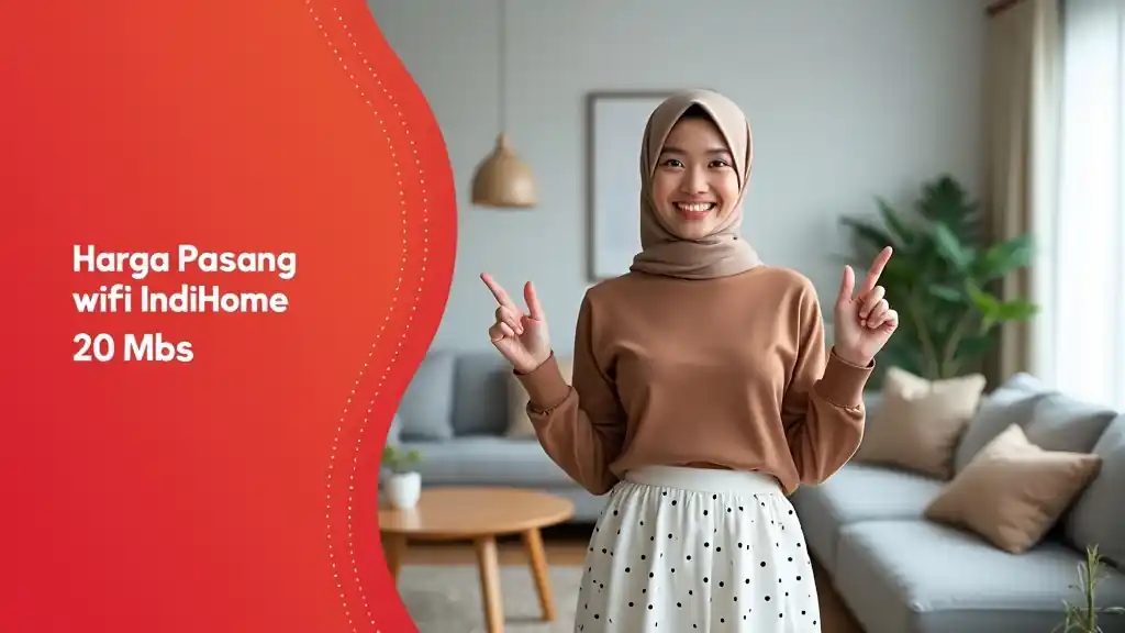 Harga Pasang Wifi Indihome 20 Mbps