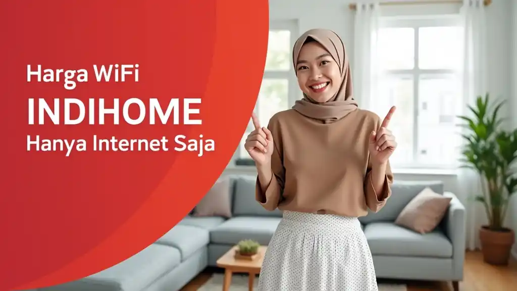 Harga Wifi IndiHome Hanya Internet Saja  | Harga Paket IndiHome Termurah