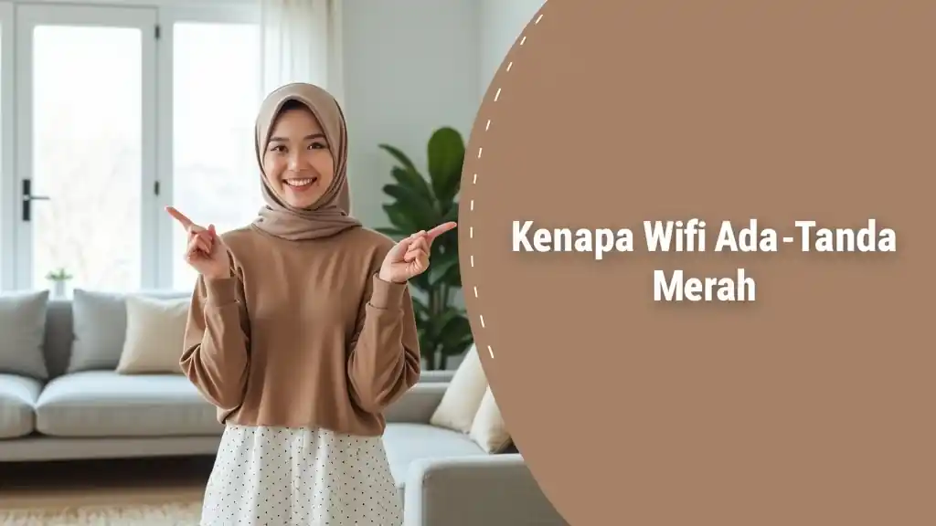 Kenapa Wifi Ada Tanda Merah
