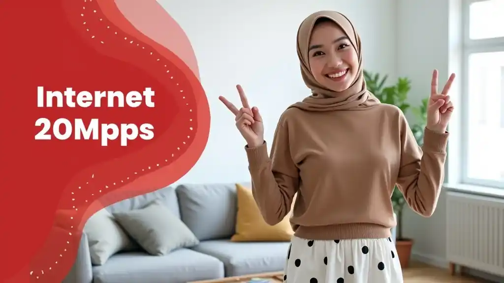 Internet 20 Mbps Indihome