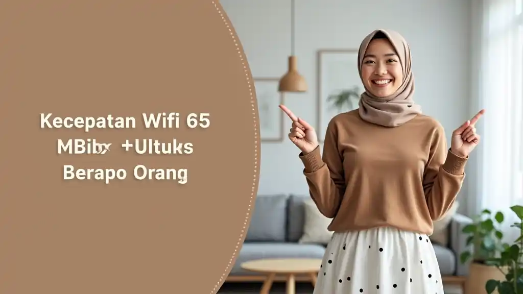 Kecepatan Wifi 65 Mbps Untuk Berapa Orang
