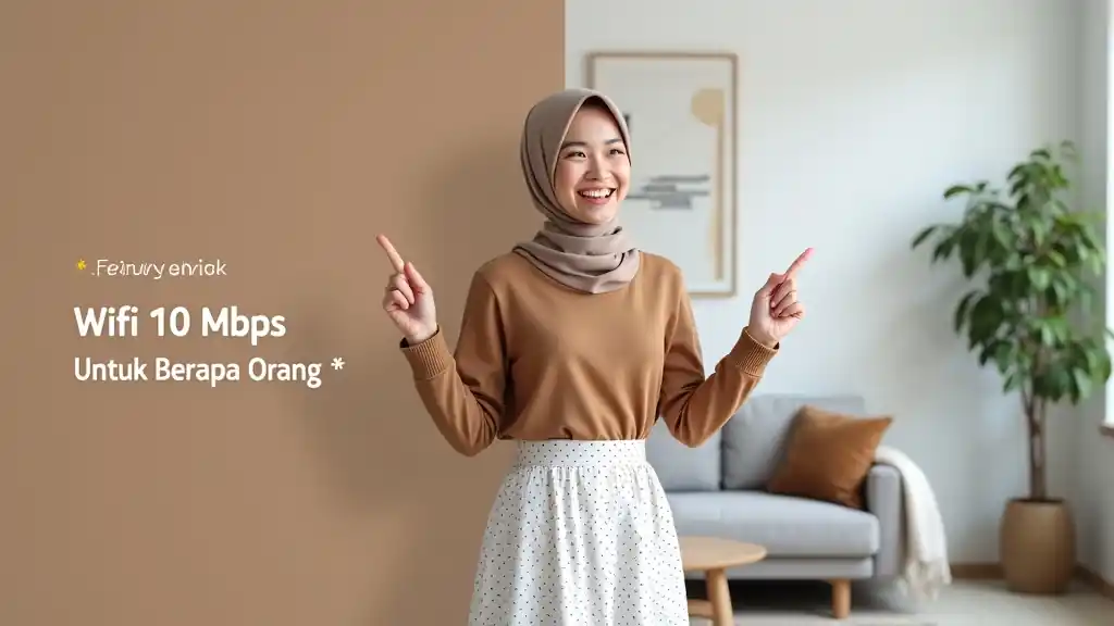 Wifi 10 Mbps Untuk Berapa Orang