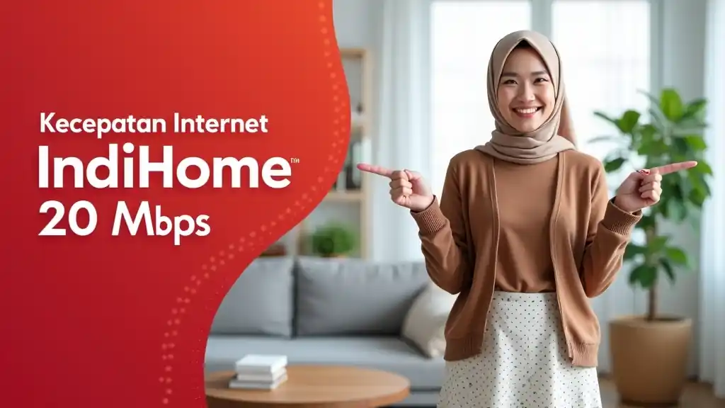 Kecepatan Internet Indihome 20 Mbps