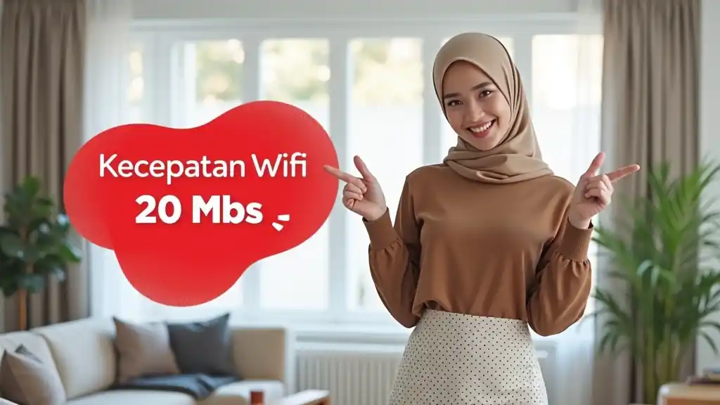 Kecepatan Wifi Indihome 20 Mbps