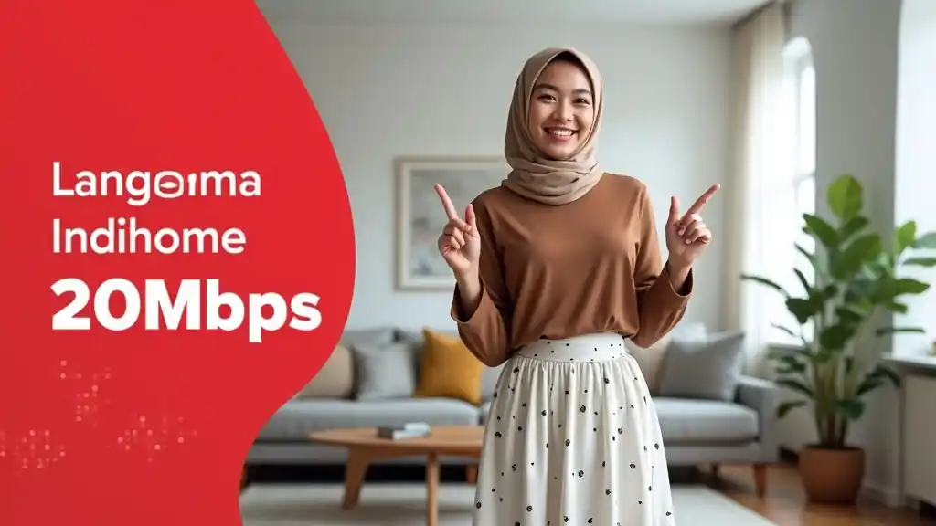 Langganan IndiHome 20Mbps  | Harga Paket IndiHome Termurah