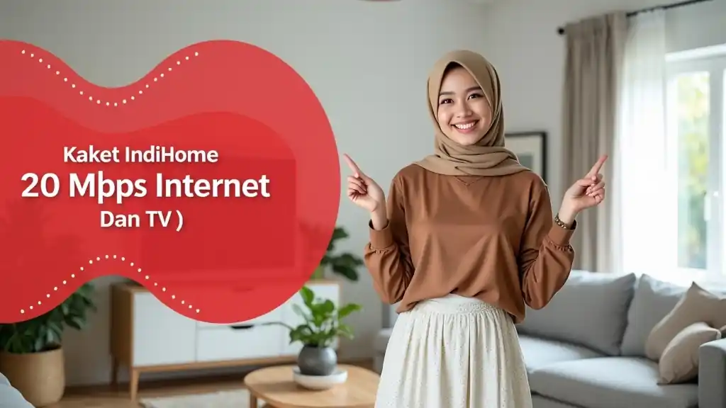 Paket Indihome 20 Mbps Internet Dan Tv