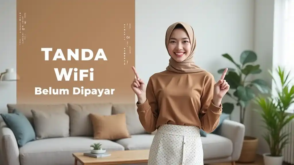 Tanda Wifi Belum Dibayar