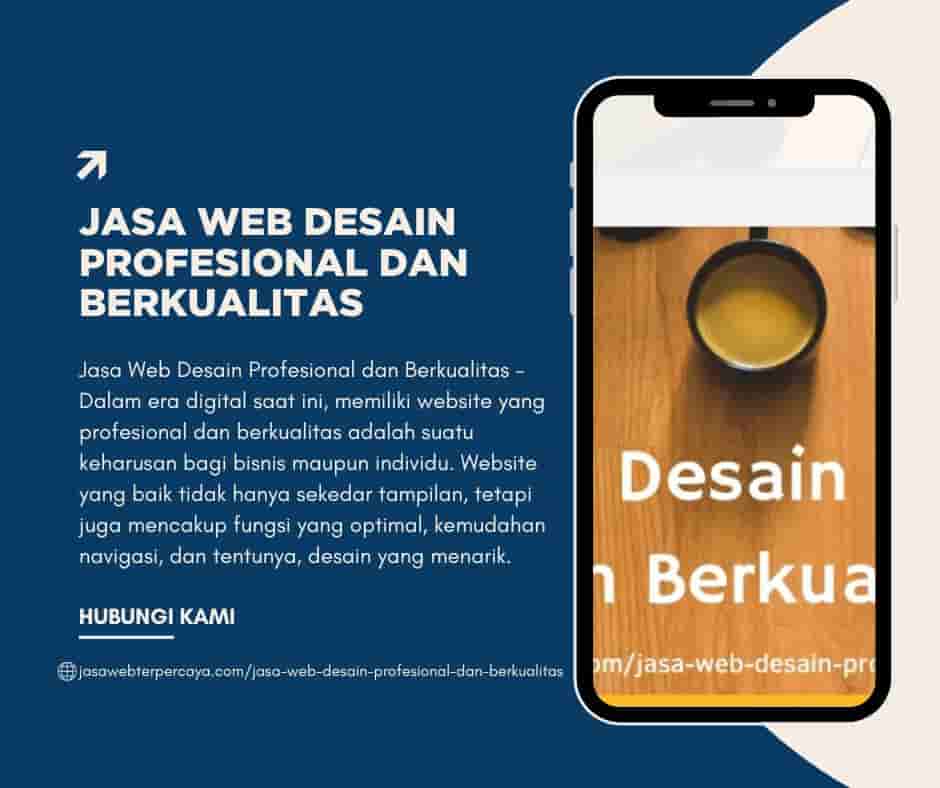 Jasa Web Desain Profesional Dan Berkualitas