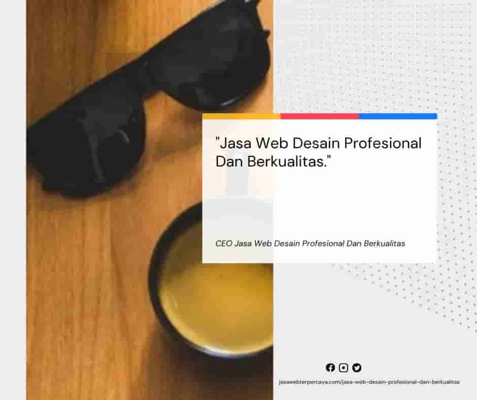 Jasa Desain Web Profesional Dan Berkualitas di Indonesia Terbaik