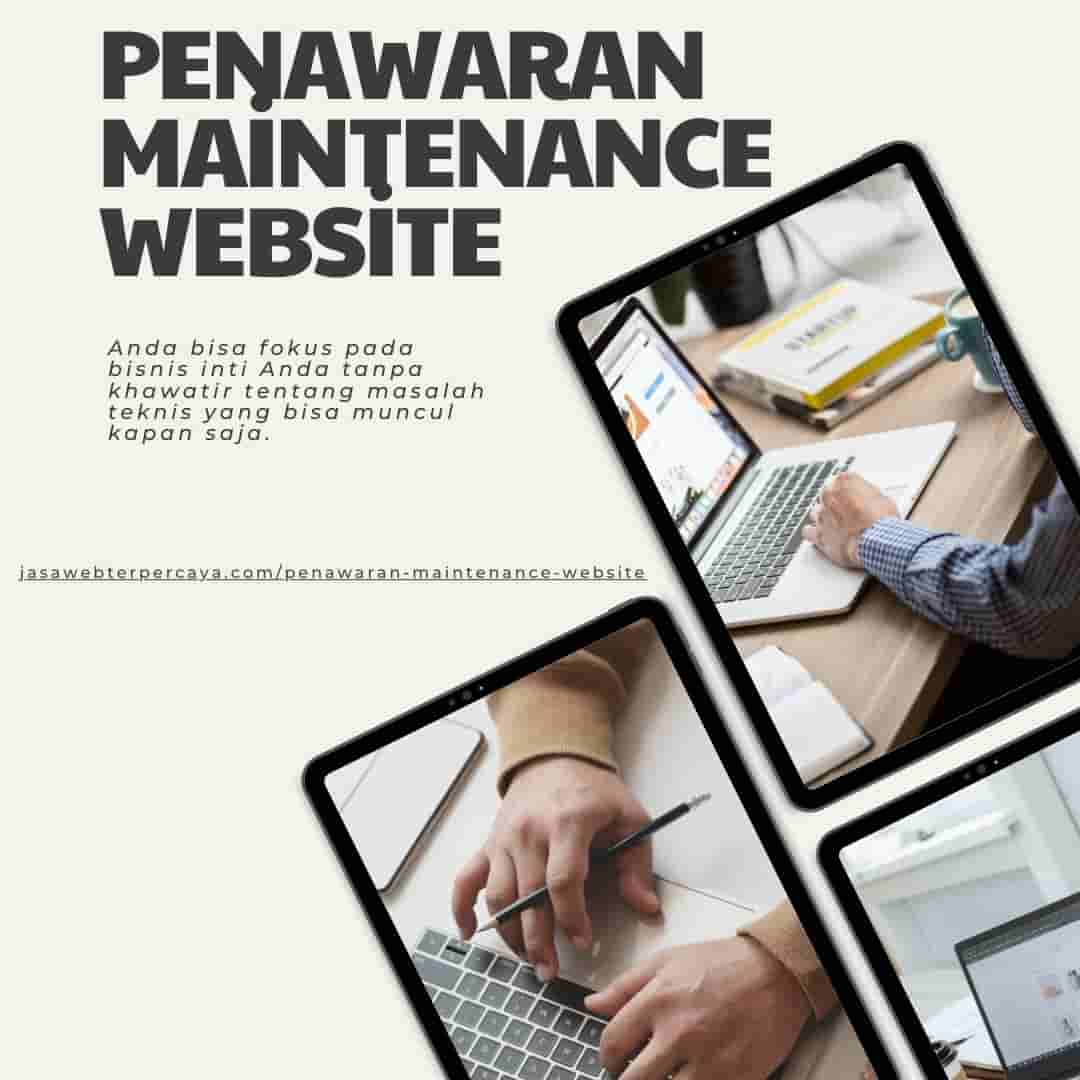 Penawaran Website Maintenance