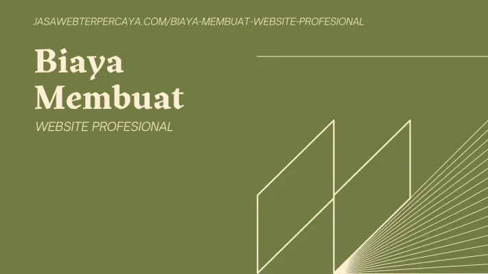 Biaya Membuat Website Profesional