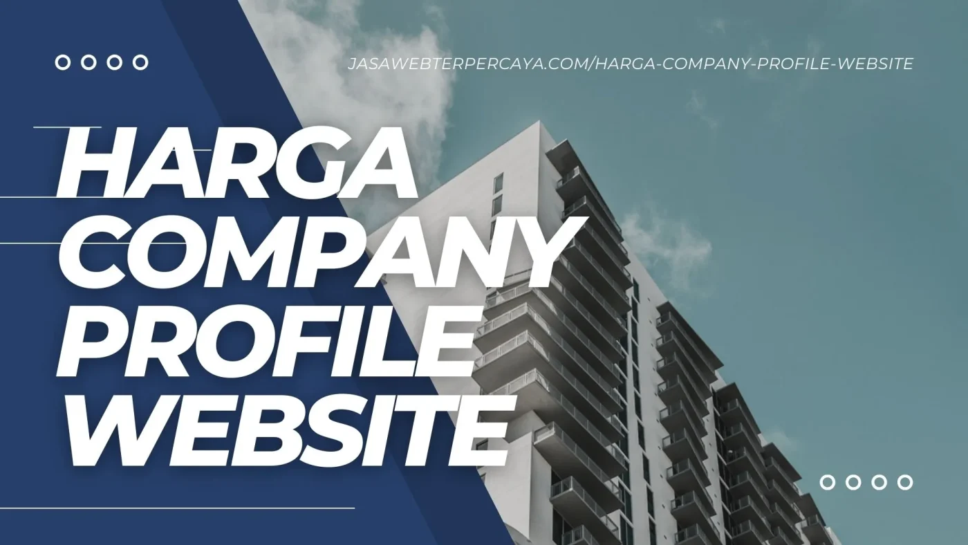 Harga Company Profile Website