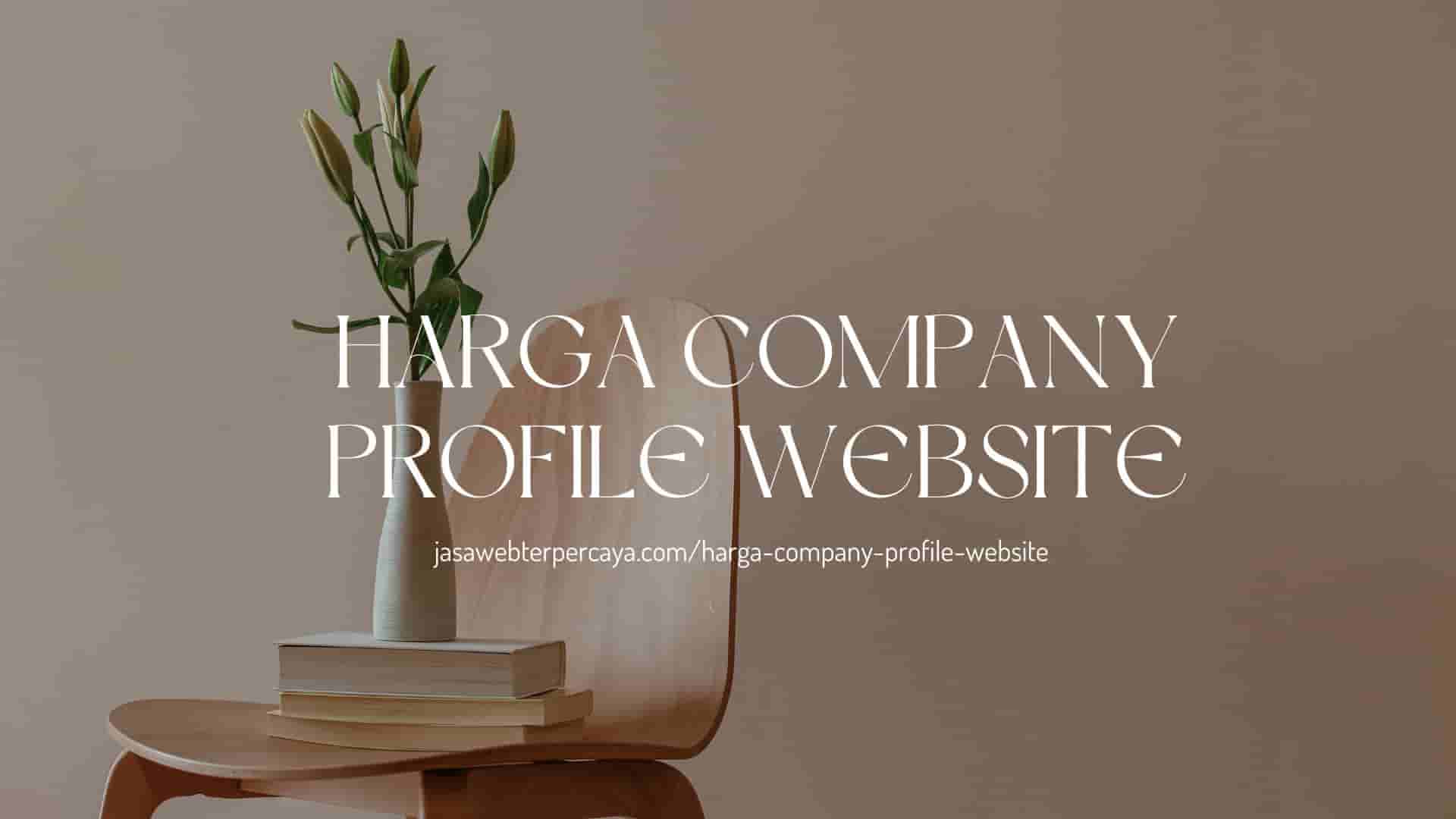 Harga Company Profile Website