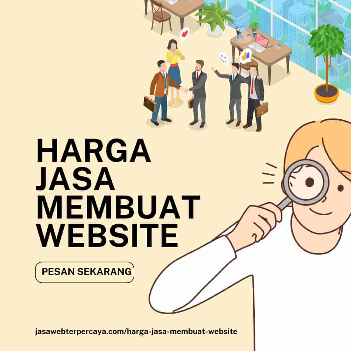 Harga Jasa Membuat Website