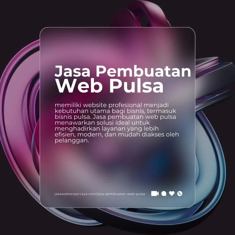 Jasa Pembuatan Web Pulsa