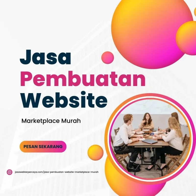 Jasa Pembuatan Website Marketplace Murah