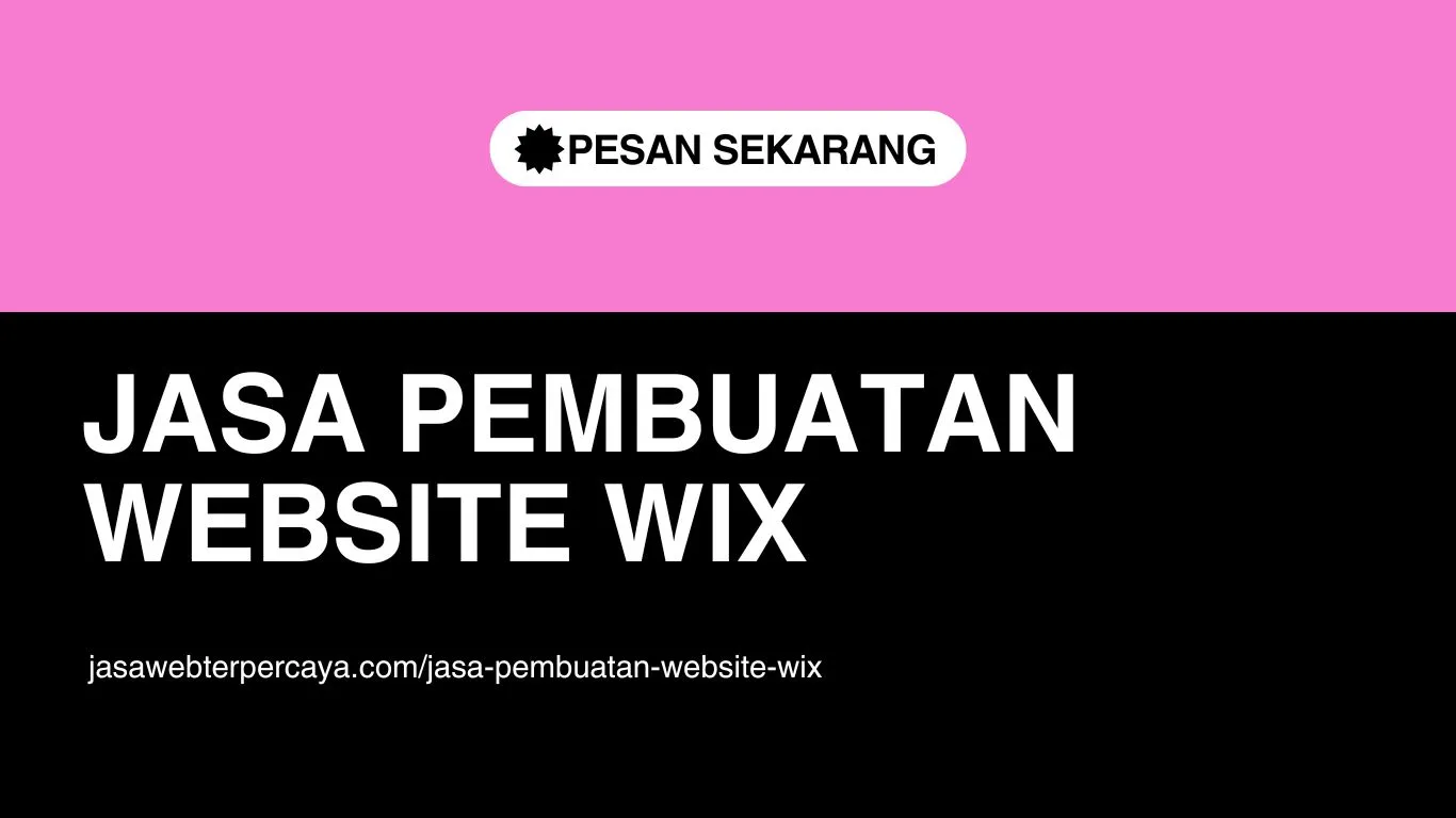 Jasa Pembuatan Website Wix