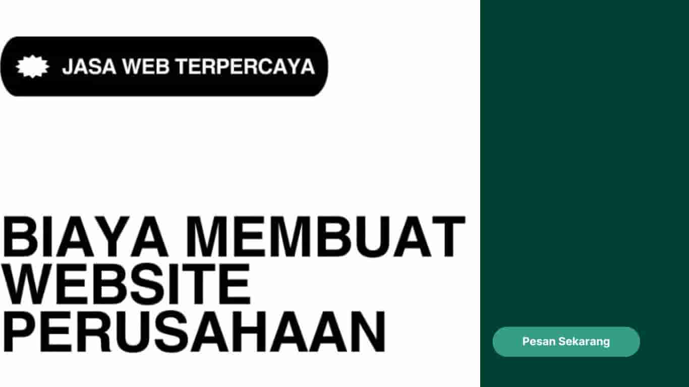 Biaya Membuat Website Perusahaan