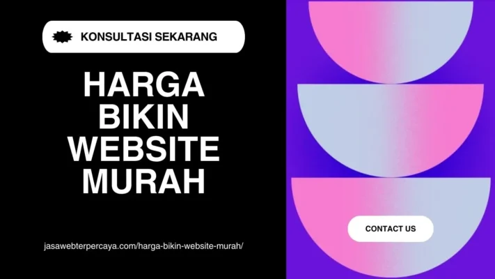 Harga Bikin Website Murah