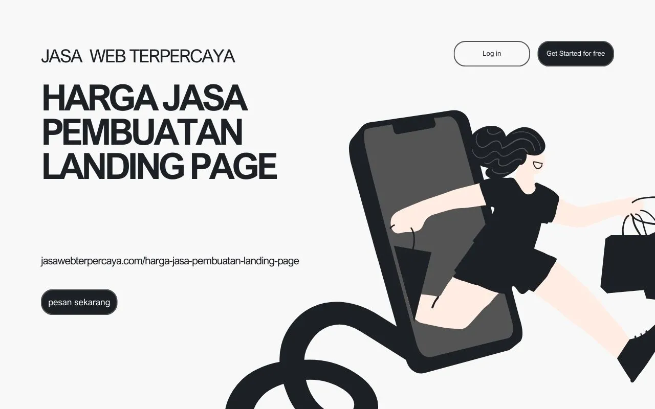 Harga Jasa Pembuatan Landing Page