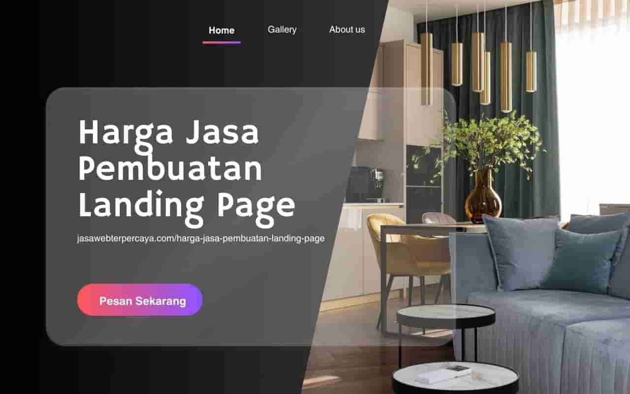 Harga Jasa Pembuatan Landing Page
