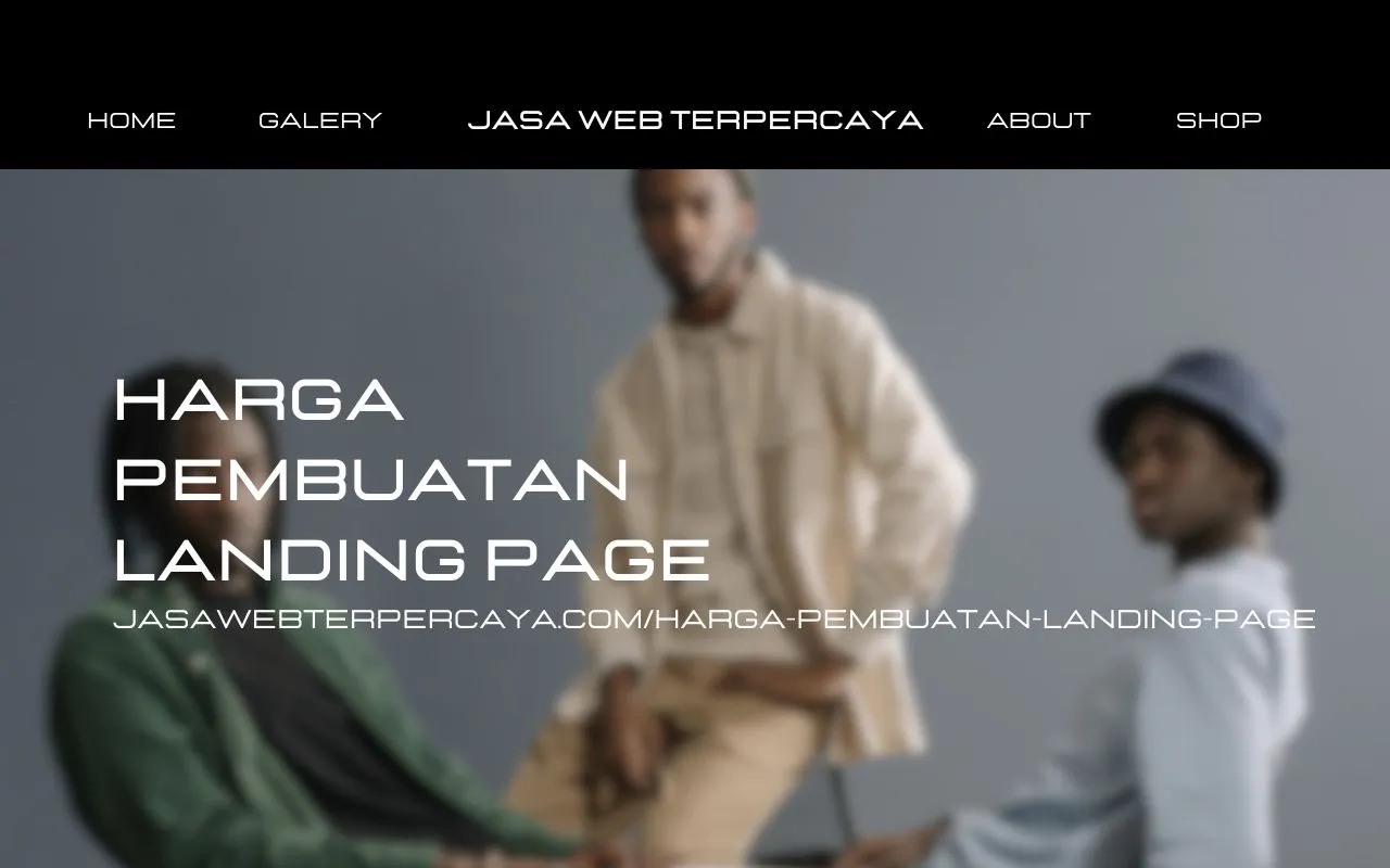Harga Pembuatan Landing Page