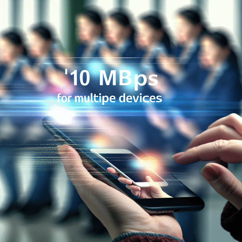 10 Mbps Untuk Berapa Hp